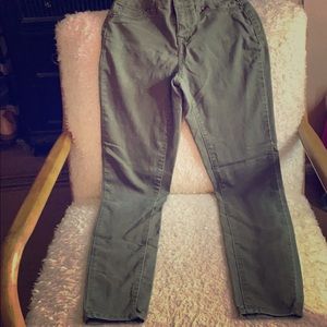 Dark Green Pants